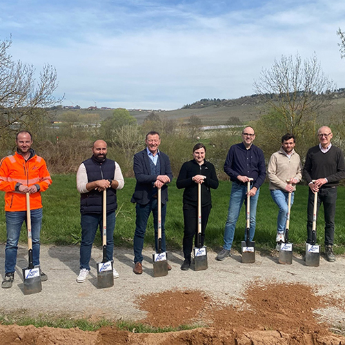 Spatenstich Fuß- und Radweg Winterhausen-Goßmannsdorf (Ochsenfurt) - Tiefbautechn. Büro Köhl Würzburg GmbH in 97072 Würzburg